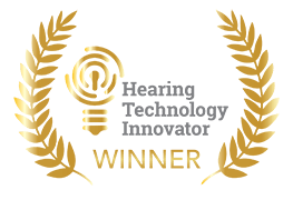Ganador del premio al innovador de tecnología auditiva 2020 logo